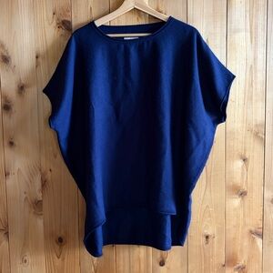 Cuyana 100% Baby Alpaca Poncho Top